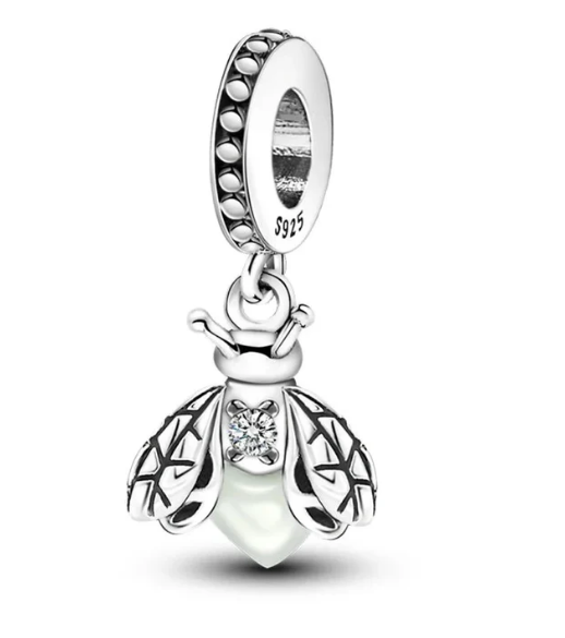Charm dúo de luciérnagas